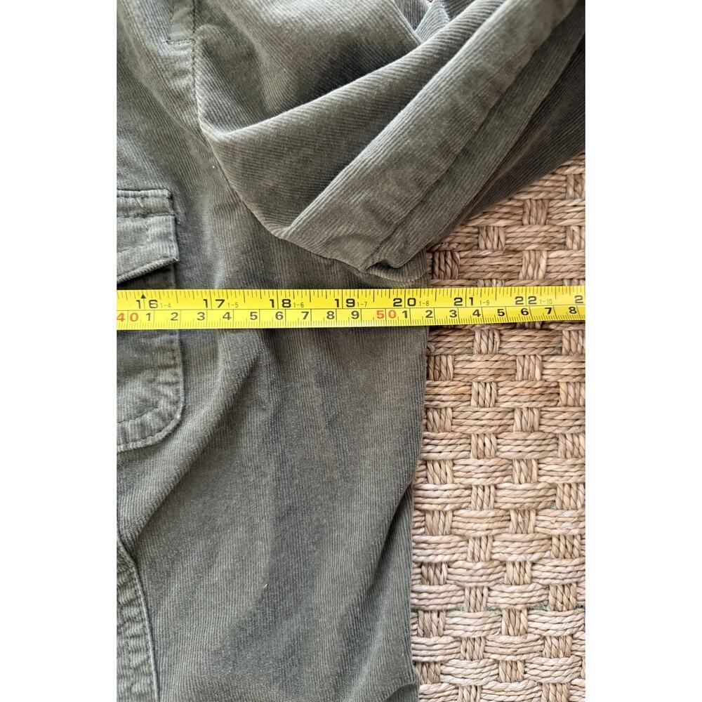 Vintage Liz Claiborne Olive Green Corduroy Blazer Jacket Size - Picture 5 of 6